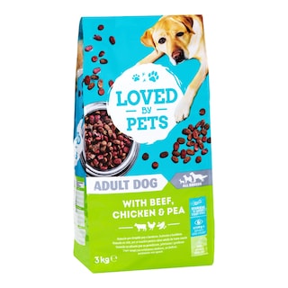 Love Pet Granule pro psy hovězí, drůbež a hrášek