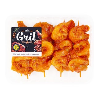Kuřecí masové špízy chilli, mango marinované
