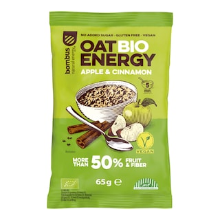 Bombus Oat Energy ovesná kaše jablko skořice