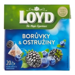 Loyd Bylinno-ovocný čaj borůvka & ostružina