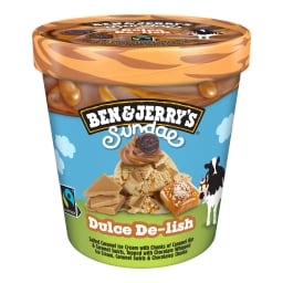 Ben & Jerry's Dulce de-lish Sundae zmrzlina