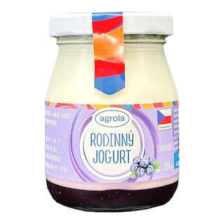 Agrola Rodinný Jogurt borůvka