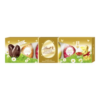 Lindt Hořká čokoláda plněná vaječným likérem