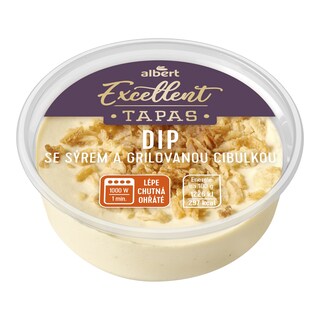 Tapas Dip se sýrem a karamelizovanou cibulí