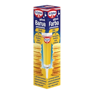 Dr. Oetker Barva gelová potravinářská žlutá