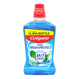 Colgate Plax Cool Mint ústní voda bez alkoholu