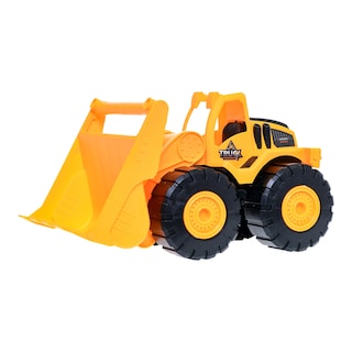 Auta stavební bagr nakladač a sklápečka