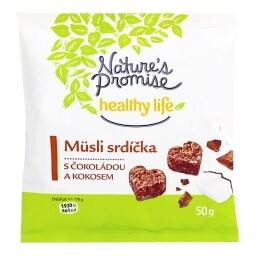 Nature's Promise Müsli srdíčka čokoládová