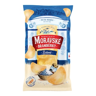 Moravské brambůrky solené