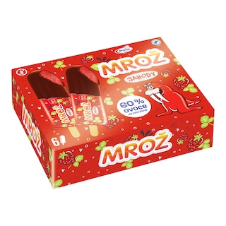 Mrož Zmrzlina Jahody multipack
