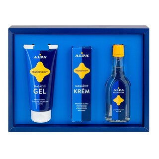 Alpa Masážní set vánoční kazeta