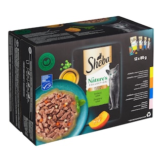 Sheba Kapsička Nature mixovaný výběr 12pack