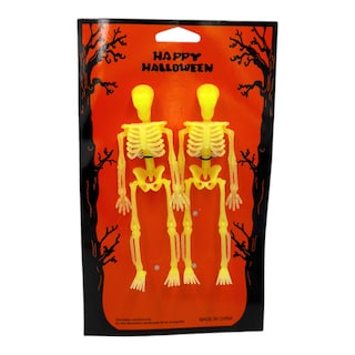 Set fosforeskujících kostlivců