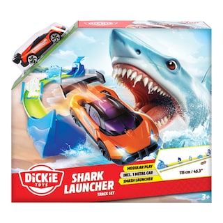 Dickie Go Action Autodráha Shark Launcher