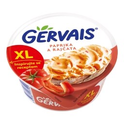 Gervais Čerstvý tvarohový sýr s paprikou a rajčaty