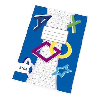 Školní Sešit A5 čistý EKO 560, 60 listů