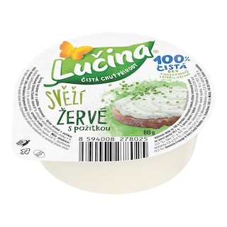 Lučina Svěží žervé s pažitkou