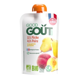 Good Gout Bio Kapsička broskev s hruškou