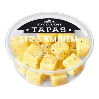 Tapas Sýrové kostky s kmínem
