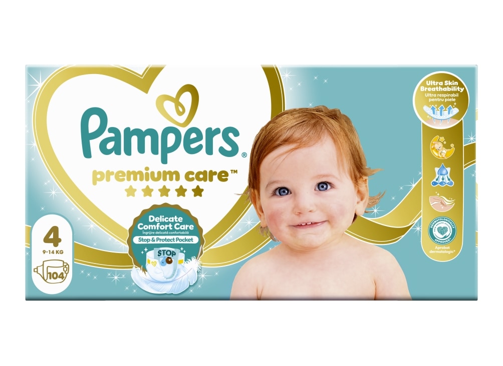 Pampers Premium Care Plenky velikost 104 ks Albert