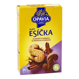 Opavia Zlaté Esíčka se skořicí a kakaem