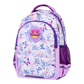 Pixie Crew Školní batoh dvoukomorový,motiv Motýli