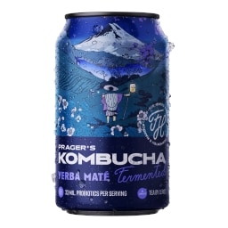 Prager's kombucha yerba maté