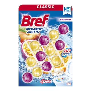 Bref Power Aktiv Fruitopia tuhý WC blok