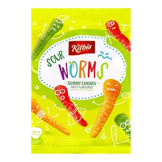Kitbis Bonbony Kyselí červíci