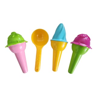 Formičky barevná zmrzlina s lopatkou