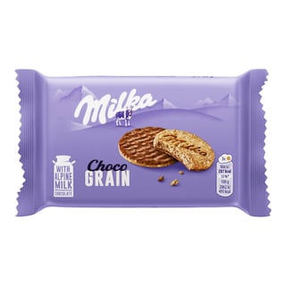 Milka Choco Grain Sušenky polomáčené