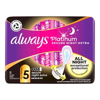 Always Dámské vložky Platinum Night