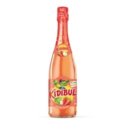Kidibul Dětský šumivý nápoj jablko jahoda 99%