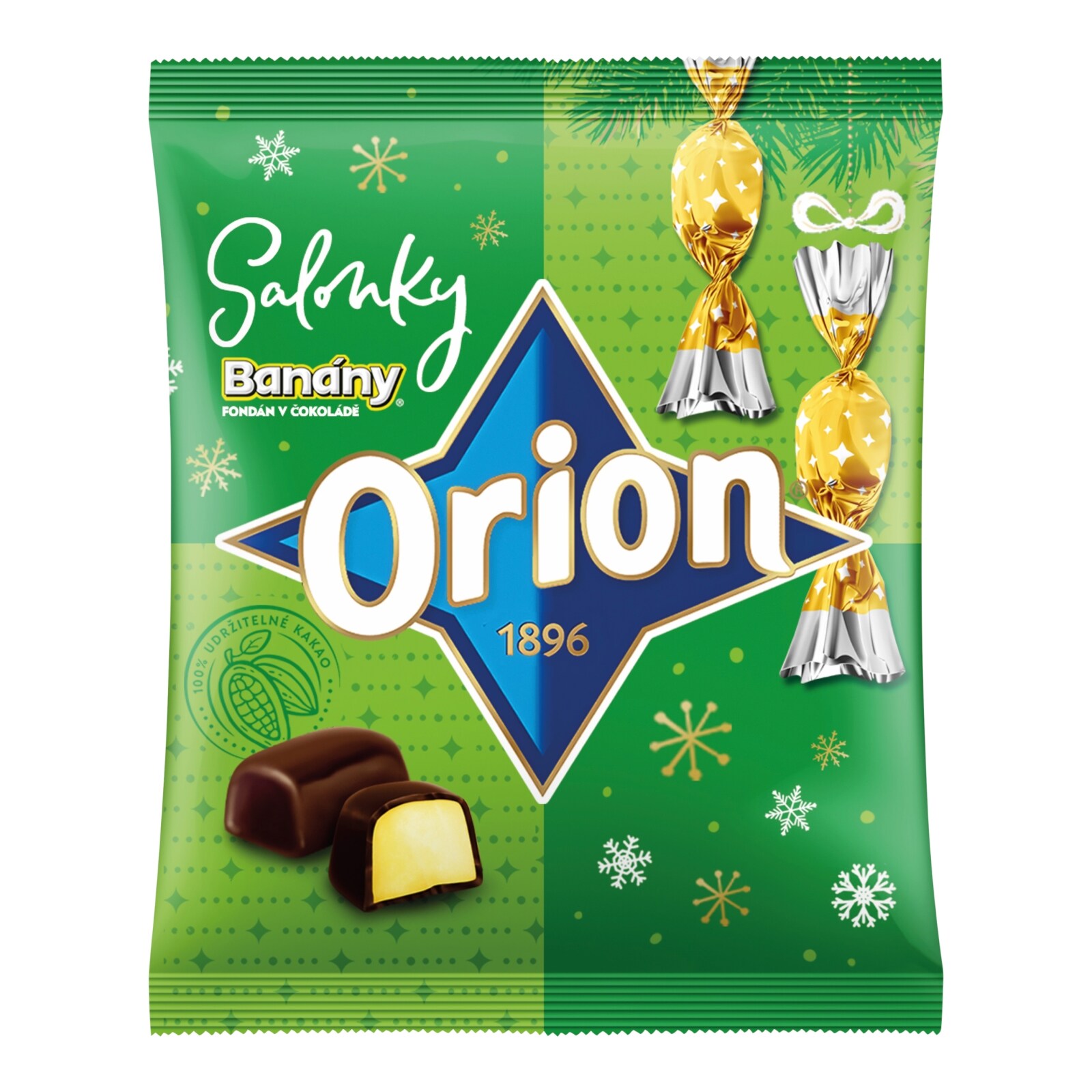 Orion Salonky banány 340 g Albert