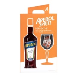 Aperol Bitter 11% + sklenice