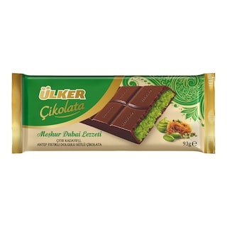 Dubai Pistacchio Mléčná čokoláda s kadayıf