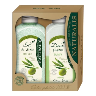 Naturalis Bath Olive Milk dárkový balíček