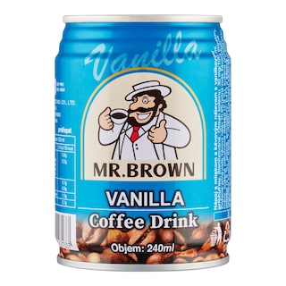 Mr. Brown Vanilla Káva s mlékem