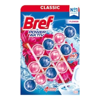 Bref Power Aktiv Flower WC blok