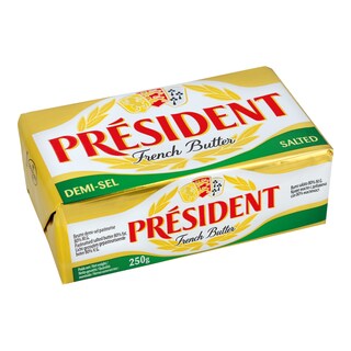 Président Plaquette Máslo slané