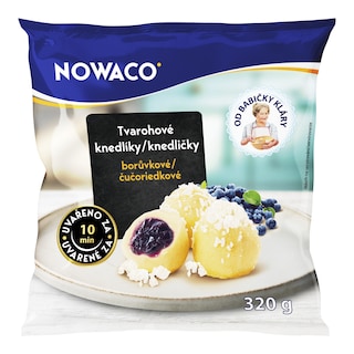 Nowaco Tvarohové Knedlíky borůvkové