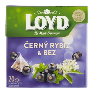 Loyd Bylinno-ovocný čaj černý rybíz & bez