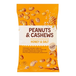 Emma Pražené arašídy a kešu s medem a solí