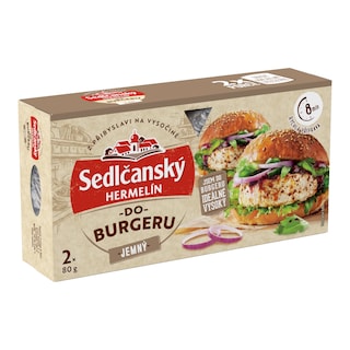 Sedlčanský Hermelín do burgeru