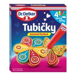 Dr. Oetker Tubičky na zdobení, 4 barvy