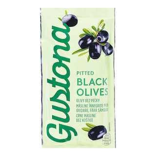 Gustona Olivy černé bez pecek