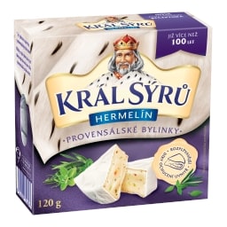 Král Sýrů Hermelín provensálské bylinky