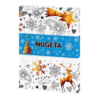 Kalendář Nugeta mléčná čokoláda