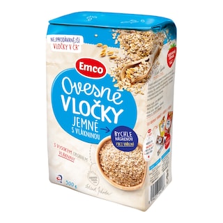 Emco Ovesné vločky jemné s vlákninou
