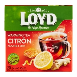 Loyd Warming Tea citrón zázvor a med